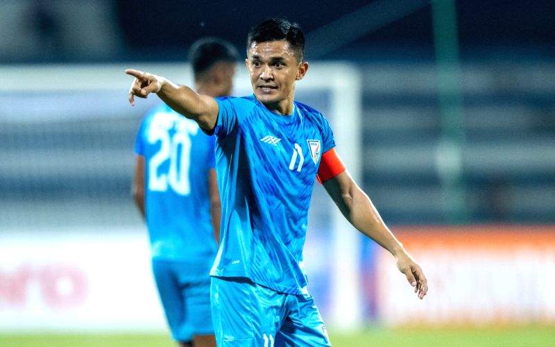 Asian Games: Skipper Sunil Chhetri expresses relief after India's narrow win over Bangladesh - Vimarsana News