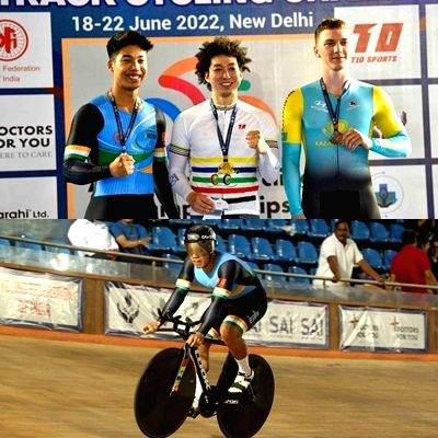 Asian Track Cycling: Ronaldo wins silver in sprint event as India finish campaign with 23 medals - Vimarsana News