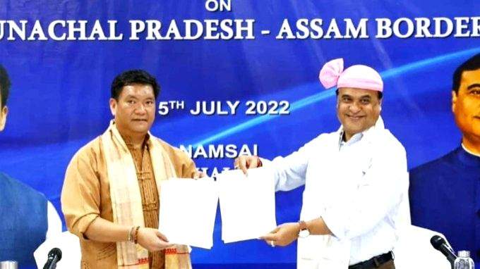 Assam, Arunachal sign 'Namsai Declaration' to resolve border dispute - Vimarsana News