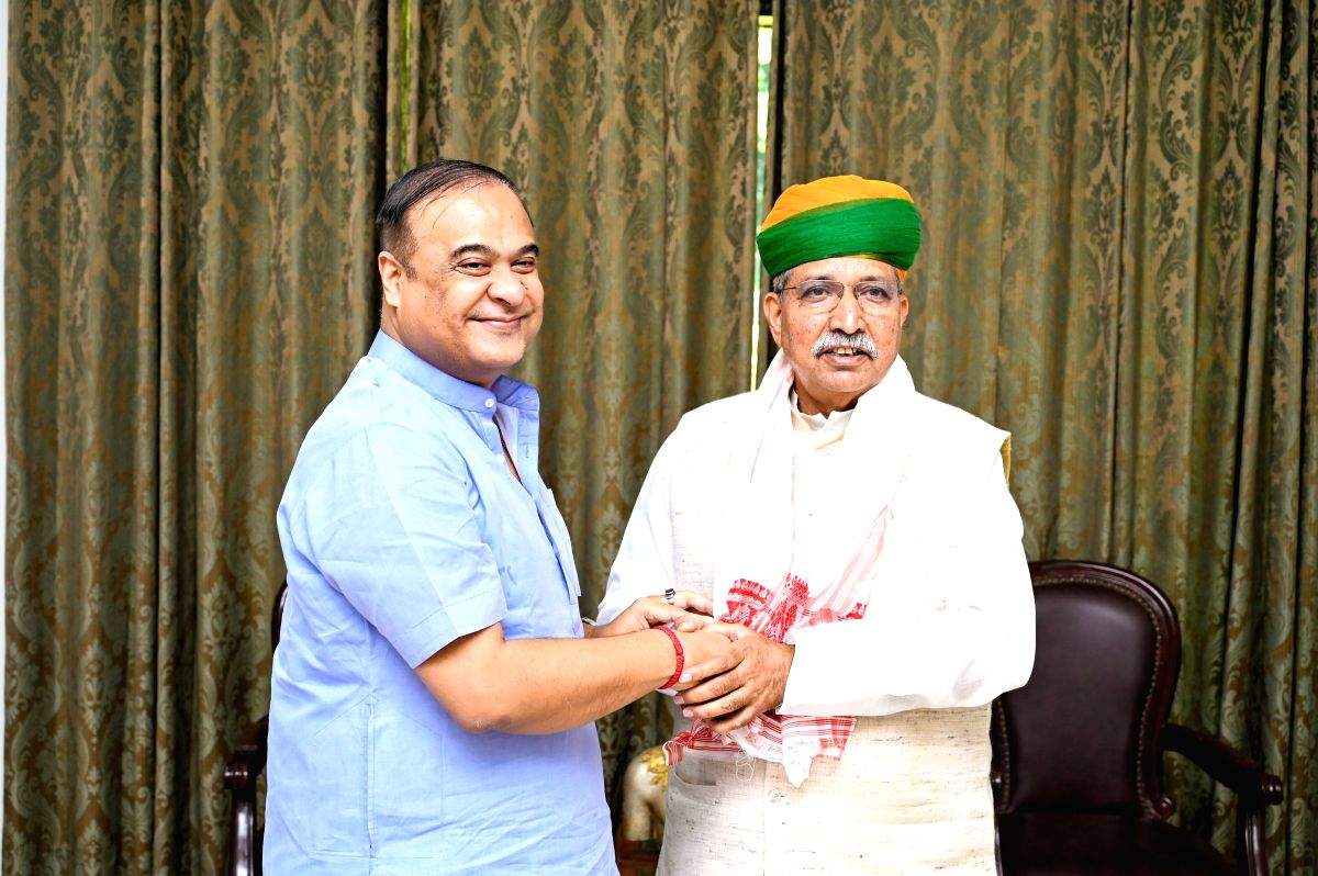 Assam CM discusses modernisation of judicial system with Law Minister - Vimarsana News