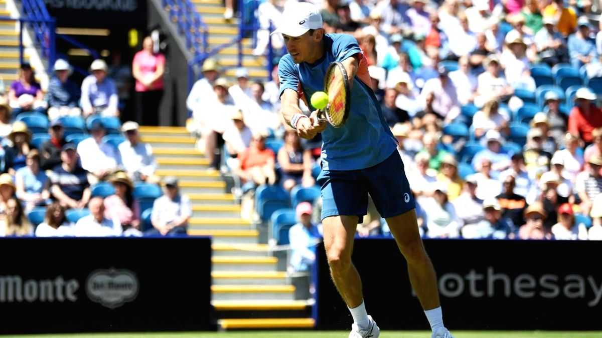 ATP Tour: De Minaur begins Eastbourne Trophy defence with victory - Vimarsana News