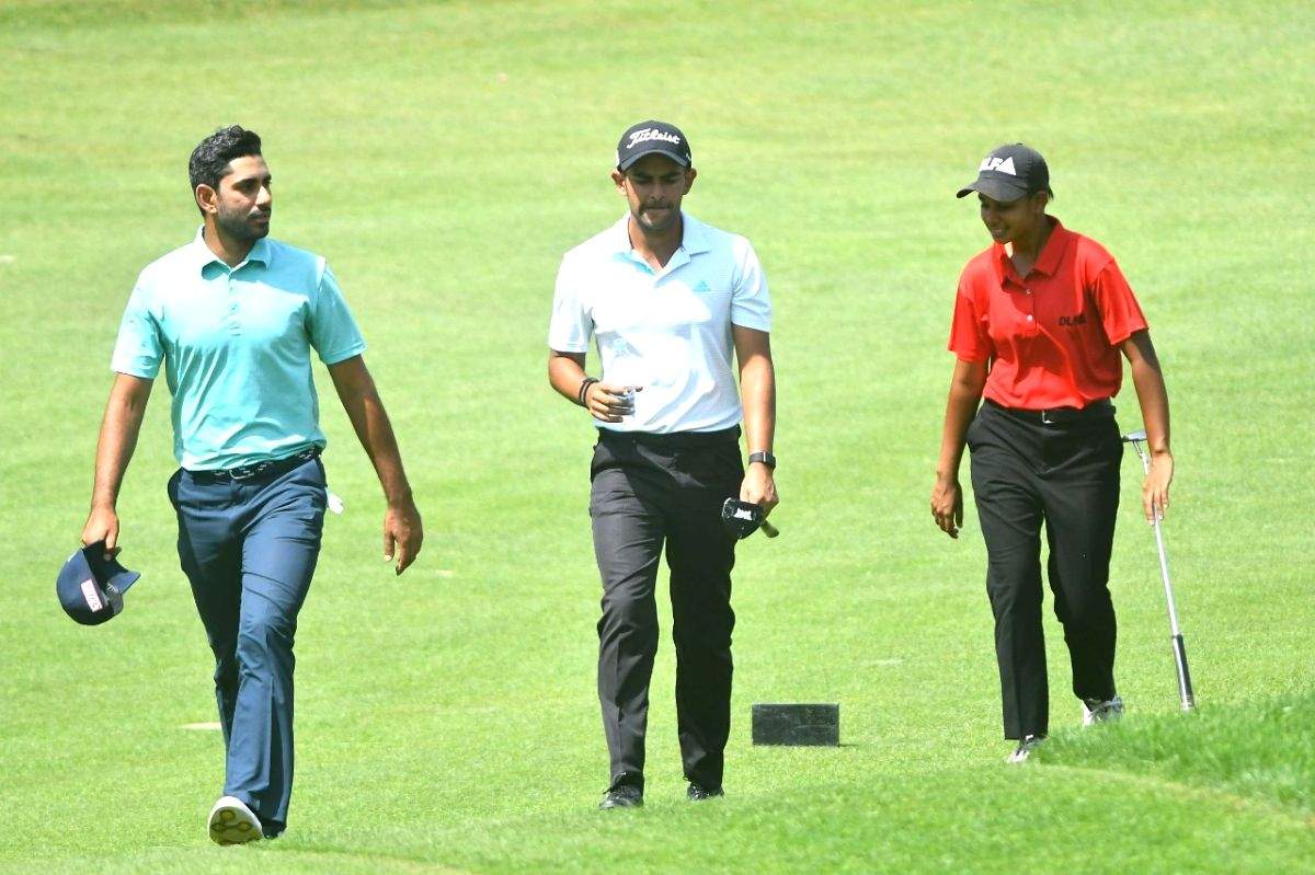 Ballantine's Golf Championship - Mixed Pro Challenge: Hitaashee, Ankur, Aadil's team leads on Day 1 - Vimarsana News