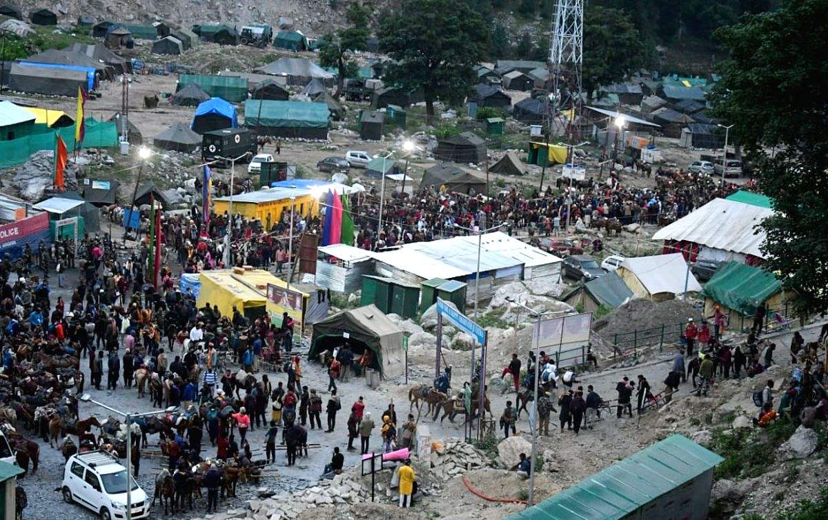 Over 7K perform Amarnath Yatra on 28th day, total crosses 3.77 L - Vimarsana News