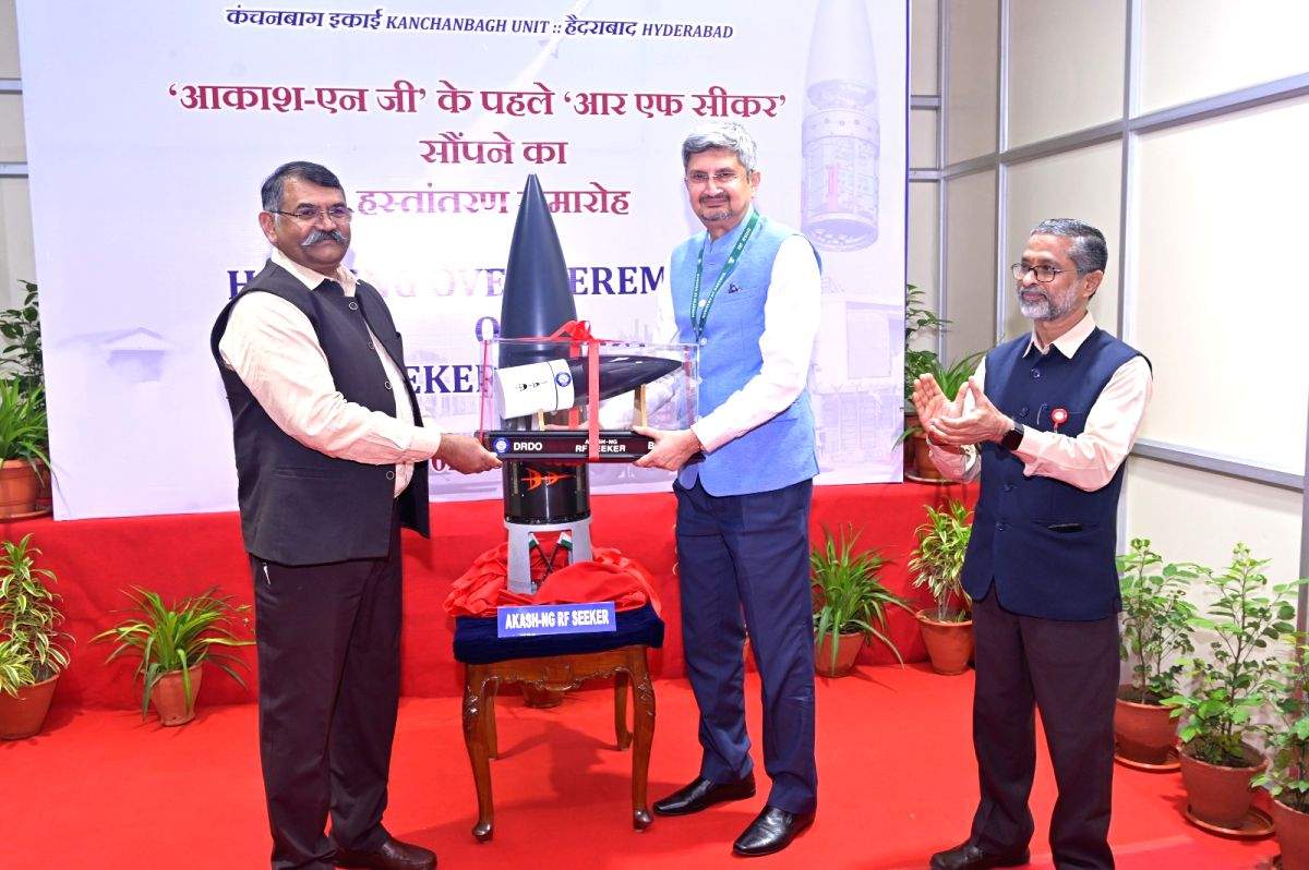 BDL hands over first RF Seeker of 'Akash' to DRDO - Vimarsana News