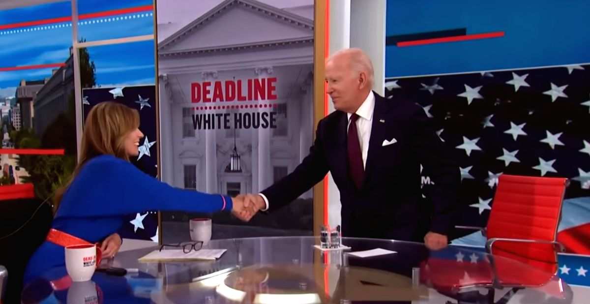 Biden exits interview set before host wraps up - Vimarsana News
