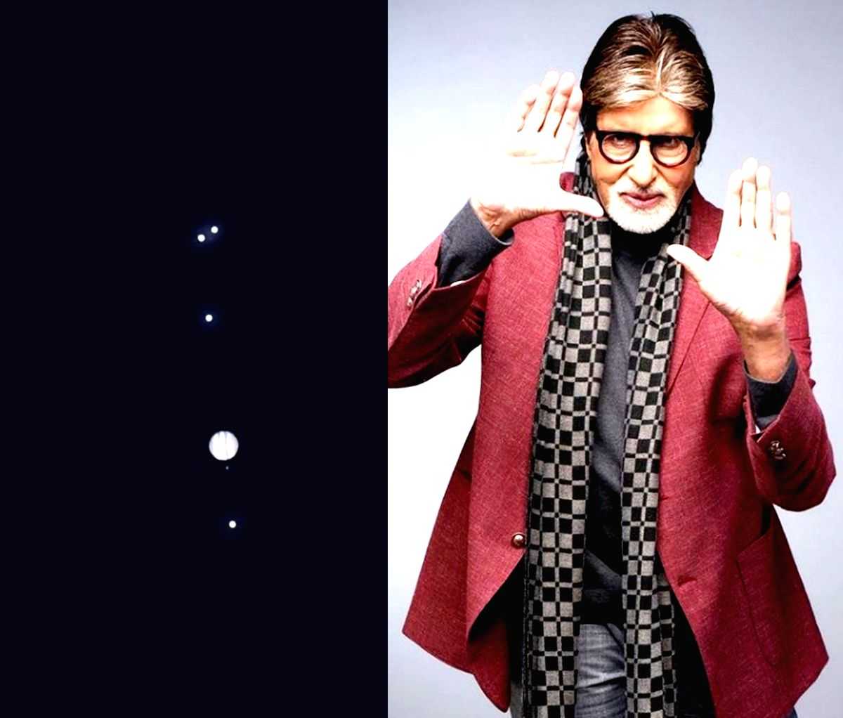Amitabh Bachchan shares video of 5 planets aligned in straight line - Vimarsana News