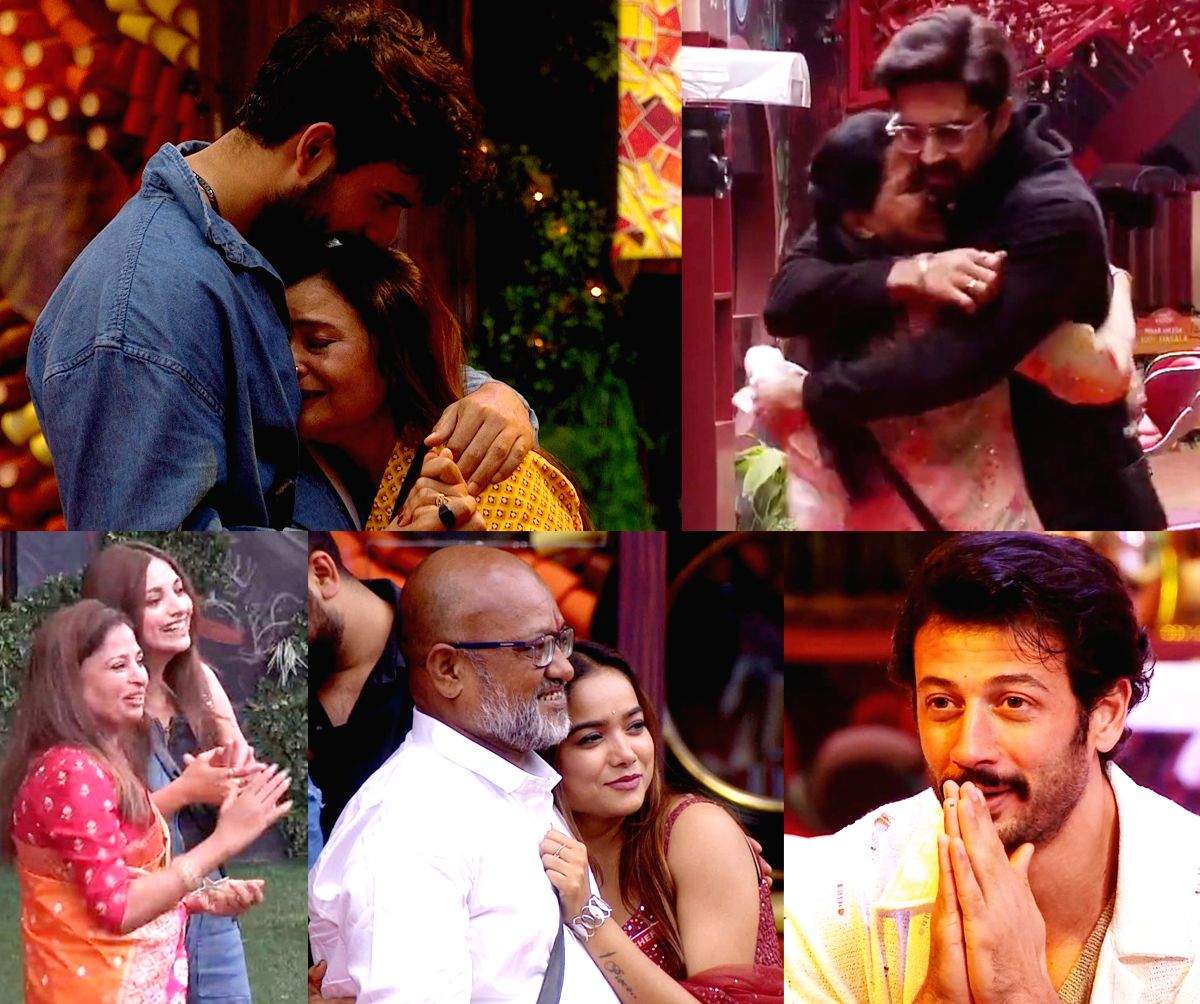 'Bigg Boss OTT 2': Contestants get a moment of love as they meet their families - Vimarsana News