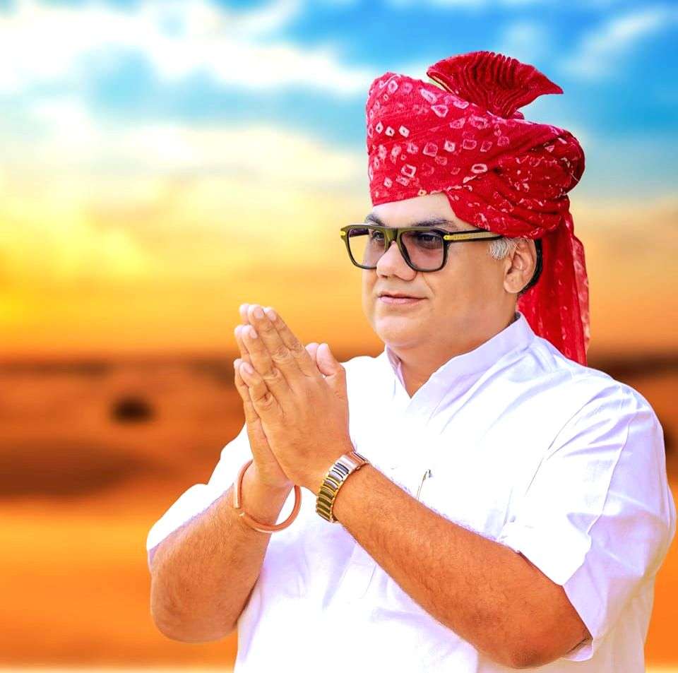 BJP MP Devji Patel, fielded from Sanchore seat in Raj polls, faces protests, black flags, stone-pelting on car - Vimarsana News