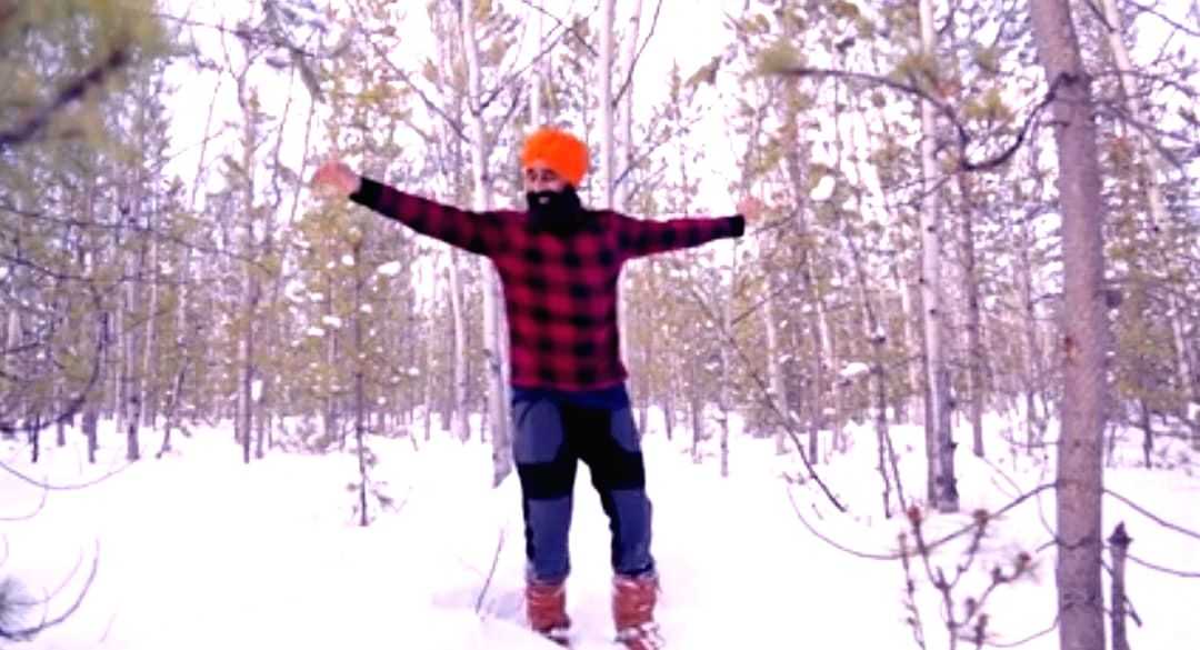 Canada's dancing Sikh has bhangra therapy to beat sub-zero cold! - Vimarsana News