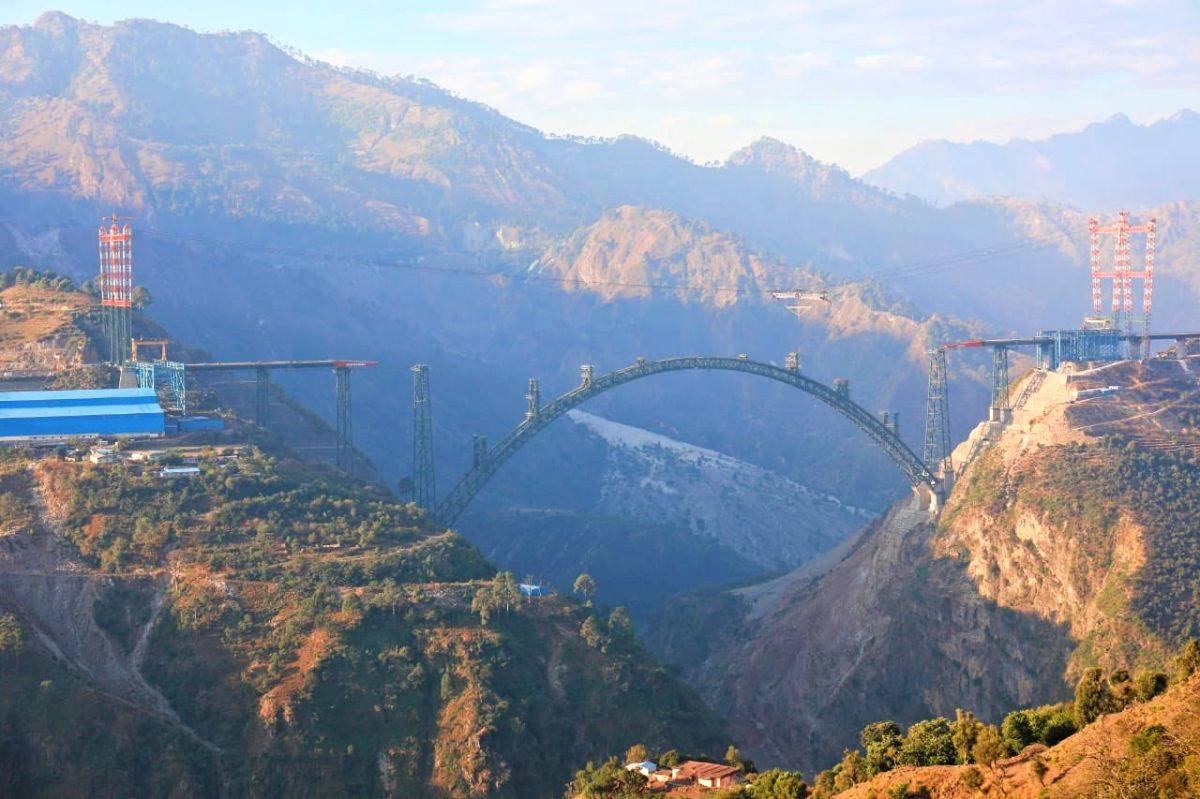 Chenab Bridge: A symbol of development and prosperity in Kashmir valley - Vimarsana News