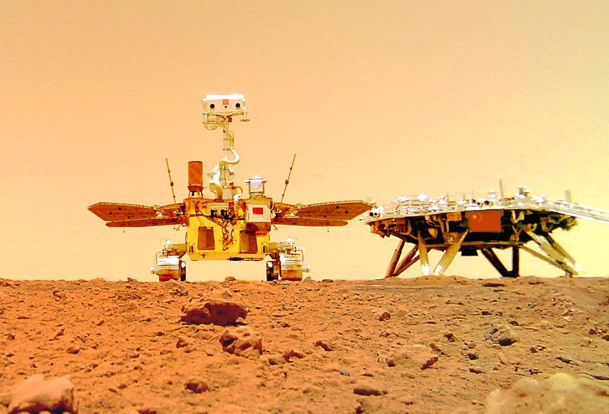 China's Zhurong rover enters hibernation due to Martian dust storm - Vimarsana News
