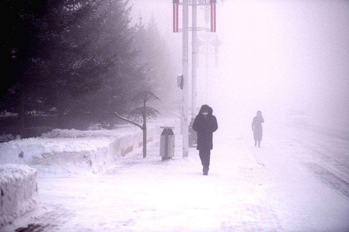 China's northernmost city records lowest ever temperature - Vimarsana News