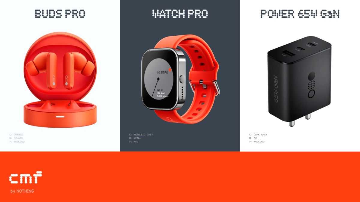 CMF by Nothing unveils Watch Pro, Buds Pro in India - Vimarsana News