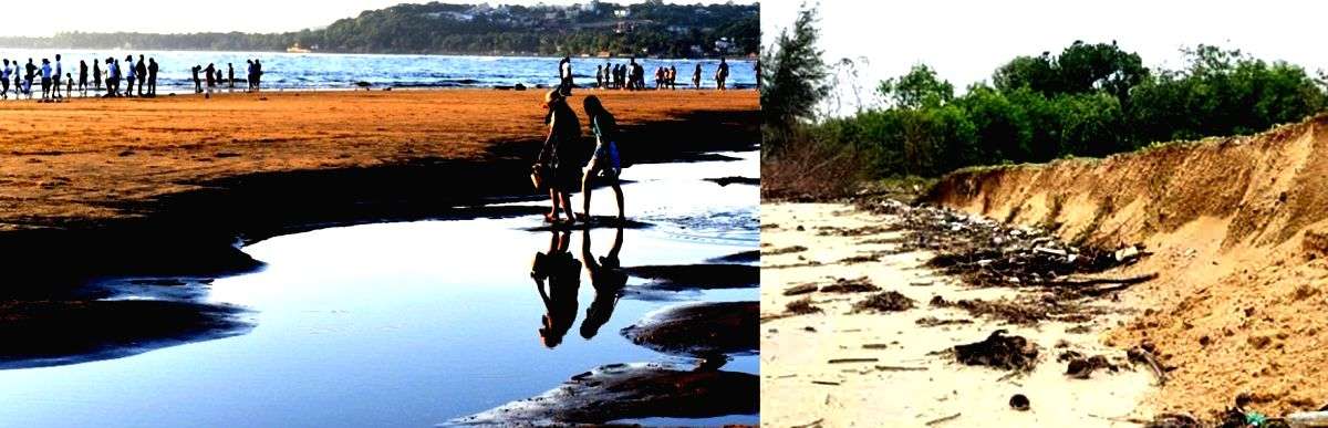 Coastal erosion in Goa a threat to sunshine state's tourism economy - Vimarsana News