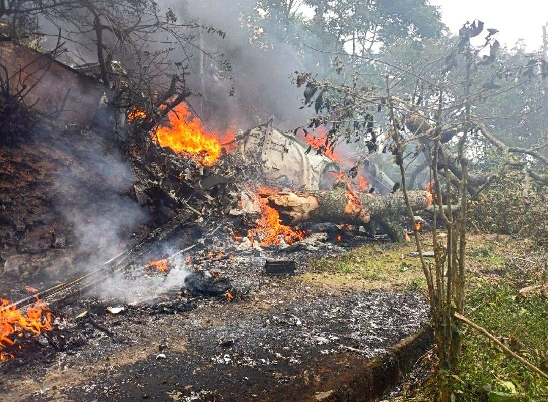 Gloom descends on Defence Services Staff College after CDS chopper crash - Vimarsana News