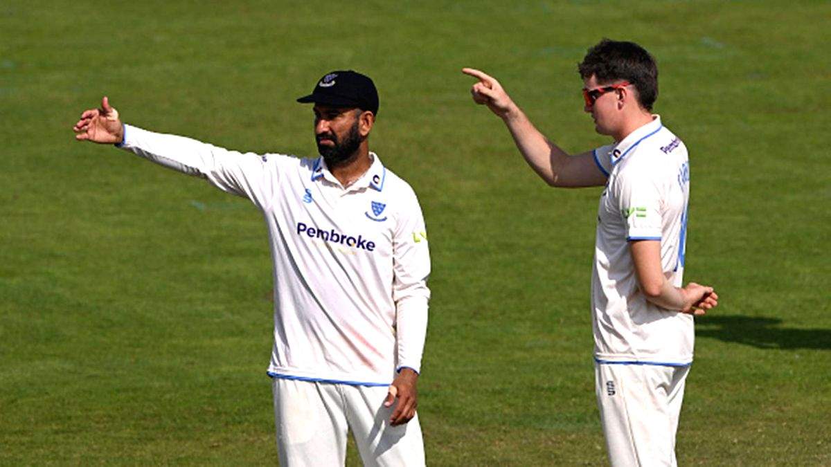 County Championship: Pujara suspended for one match, Sussex docked 12 points - Vimarsana News