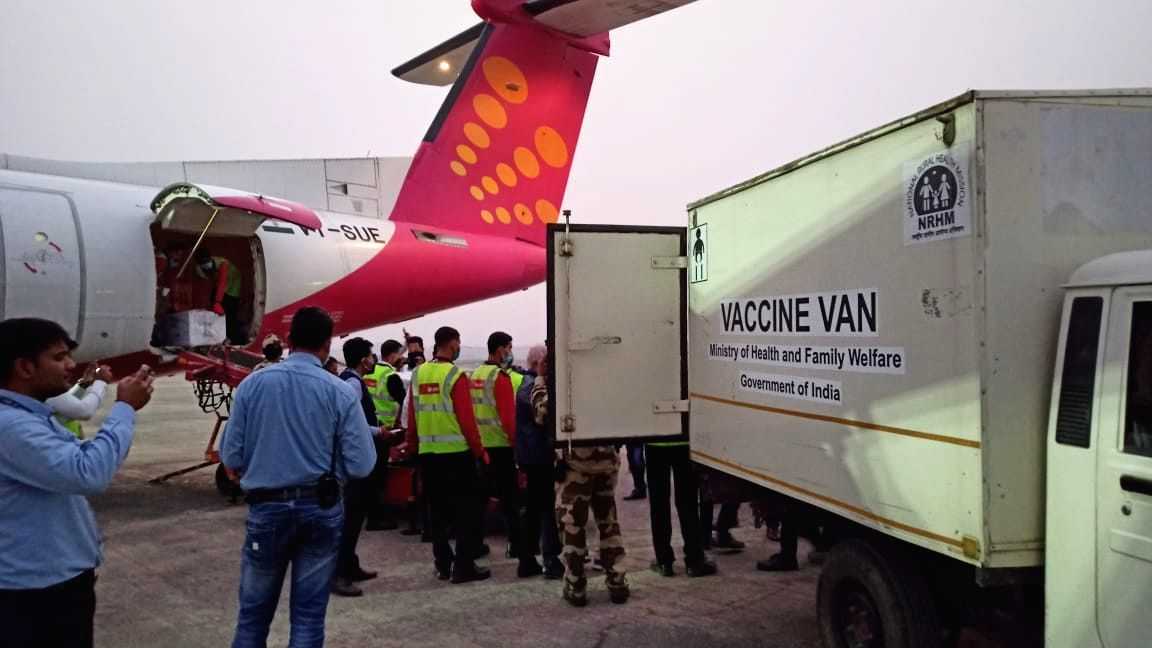 Airlines swing into action as vaccine transport commences across the country - Vimarsana News