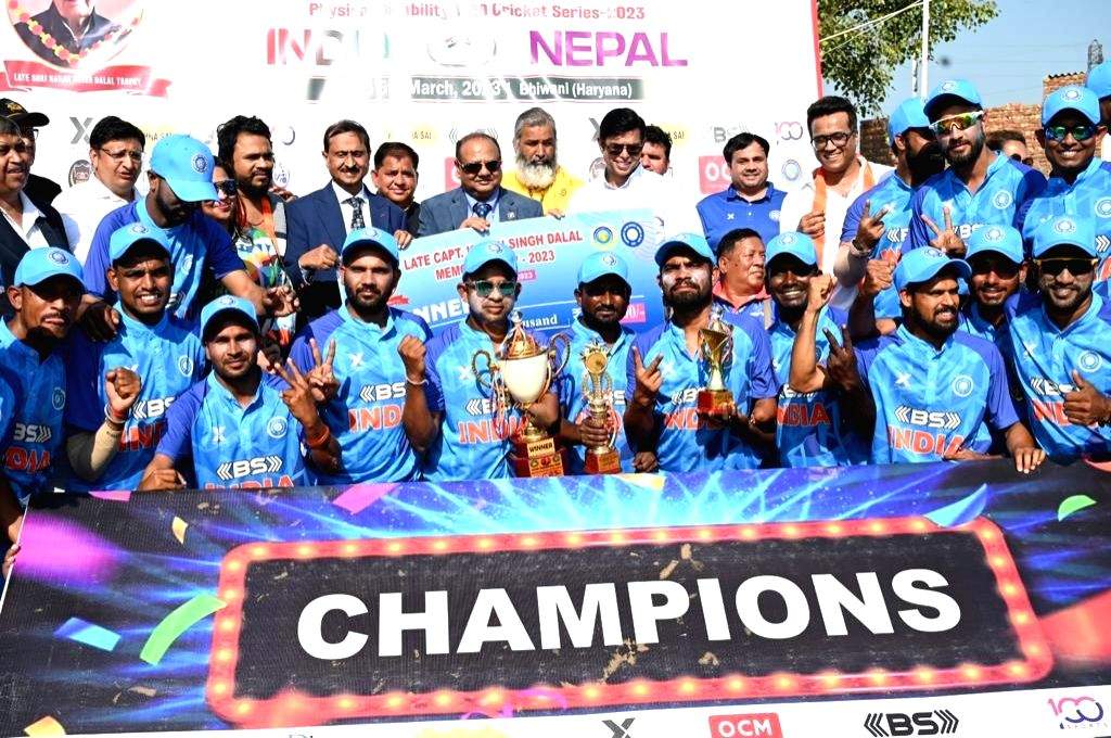 Cricket for differently abled: India seal T20 series with thumping win over Nepal - Vimarsana News