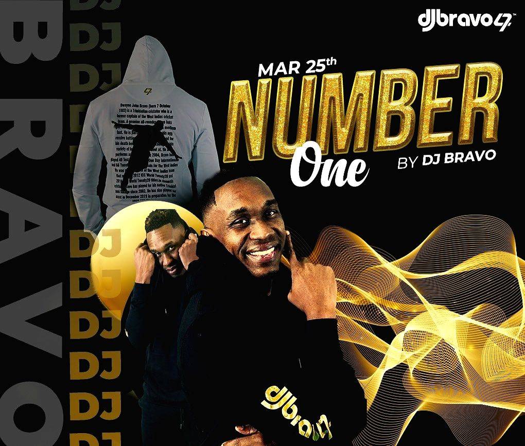 Cricketer Dwayne Bravo to release new song 'Number One' on March 25 - Vimarsana News
