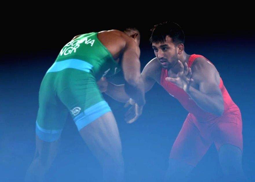 CWG 2022: 19-yr-old Indian grappler Naveen bags gold, beats Pakistan's Muhammad Sharif Tahir - Vimarsana News