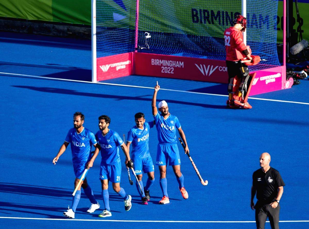 CWG 2022: Indian men's hockey team edges out South Africa to reach final - Vimarsana News