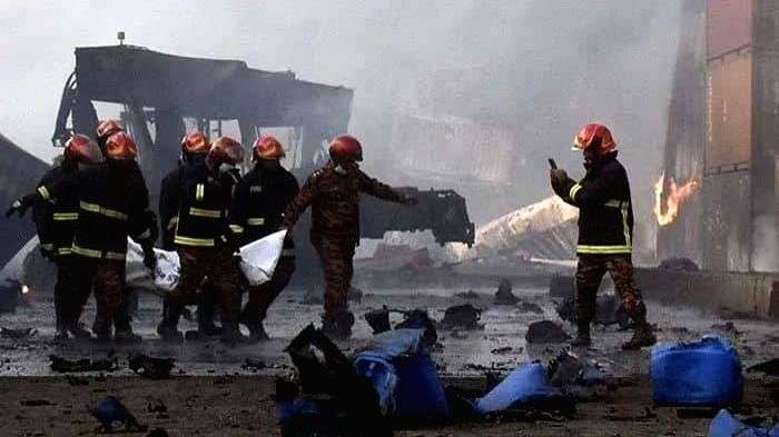Case filed against 8 persons over B'desh depot fire - Vimarsana News