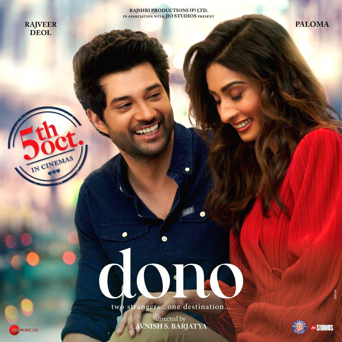 Debutants Rajveer Deol, Paloma's love story 'Dono' set for Oct 5 release - Vimarsana News