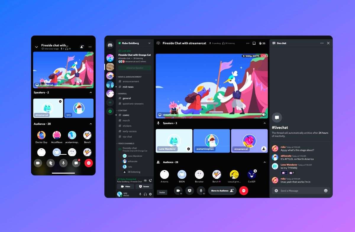 Discord adds Twitch-like video, screen sharing to Stage channels - Vimarsana News