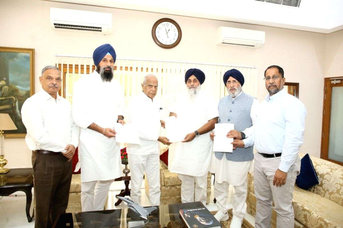 Dismiss Punjab govt for 'compromising' interests on SYL canal issue: Akali Dal to Guv - Vimarsana News