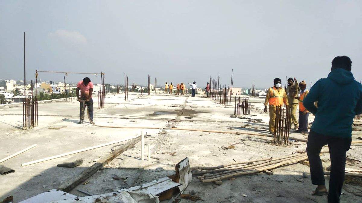 Demolition of illegal buildings continue around Hyderabad - Vimarsana News