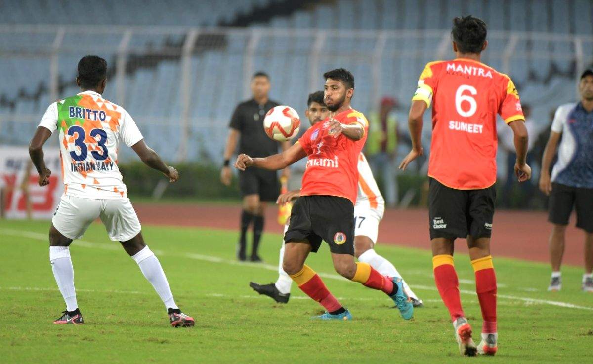 Durand Cup: East Bengal play goalless draw with Indian Navy - Vimarsana News