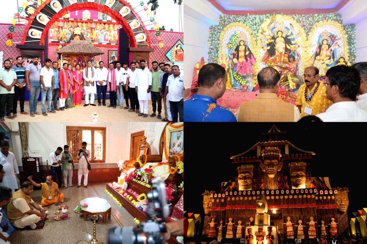 Durga Puja festivities grip NE states, subdue in violence hit Manipur - Vimarsana News