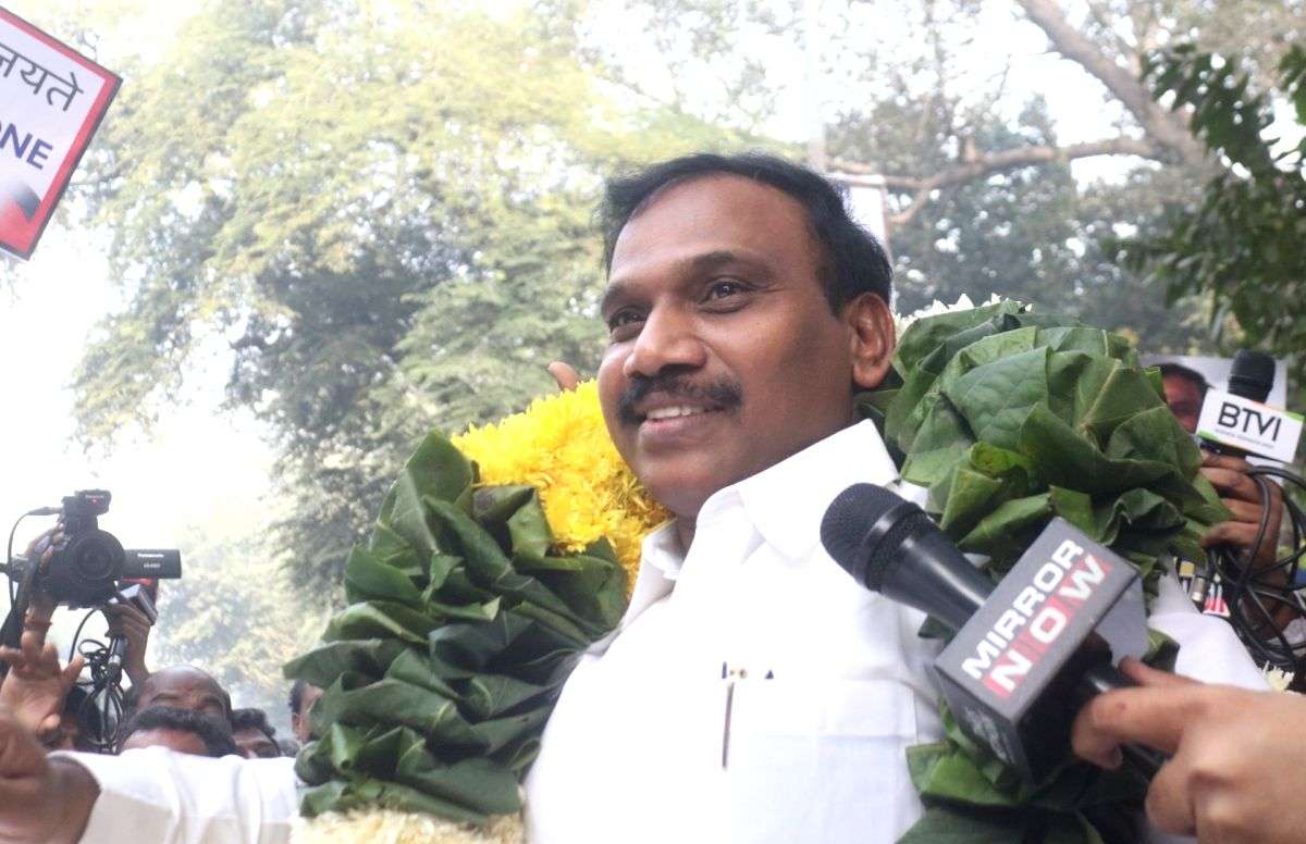 EC debars A. Raja from campaigning for remarks against Tamil Nadu CM - Vimarsana News