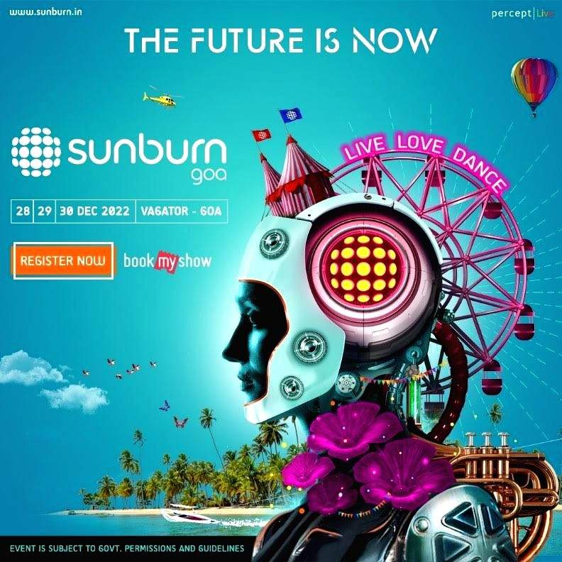 EDM fest Sunburn 2022 to kick off in Goa from Dec 28 - Vimarsana News