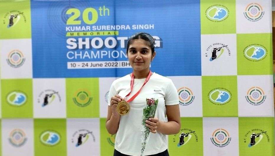 Esha Singh wins sport pistol event, Manu Bhaker bags double gold in Kumar Surendra Singh Memorial Shooting - Vimarsana News