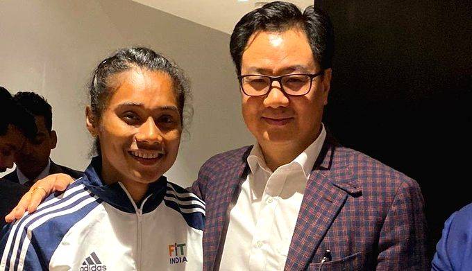 Even as DSP, Hima Das will keep sprinting for India: Rijiju - Vimarsana News