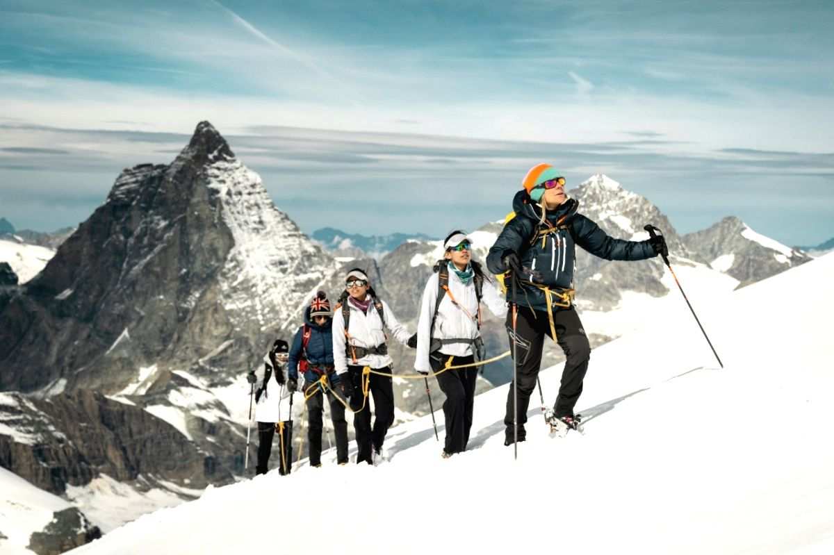 Through Swiss challenge, India's Everest Twins promote adventure sports among women - Vimarsana News