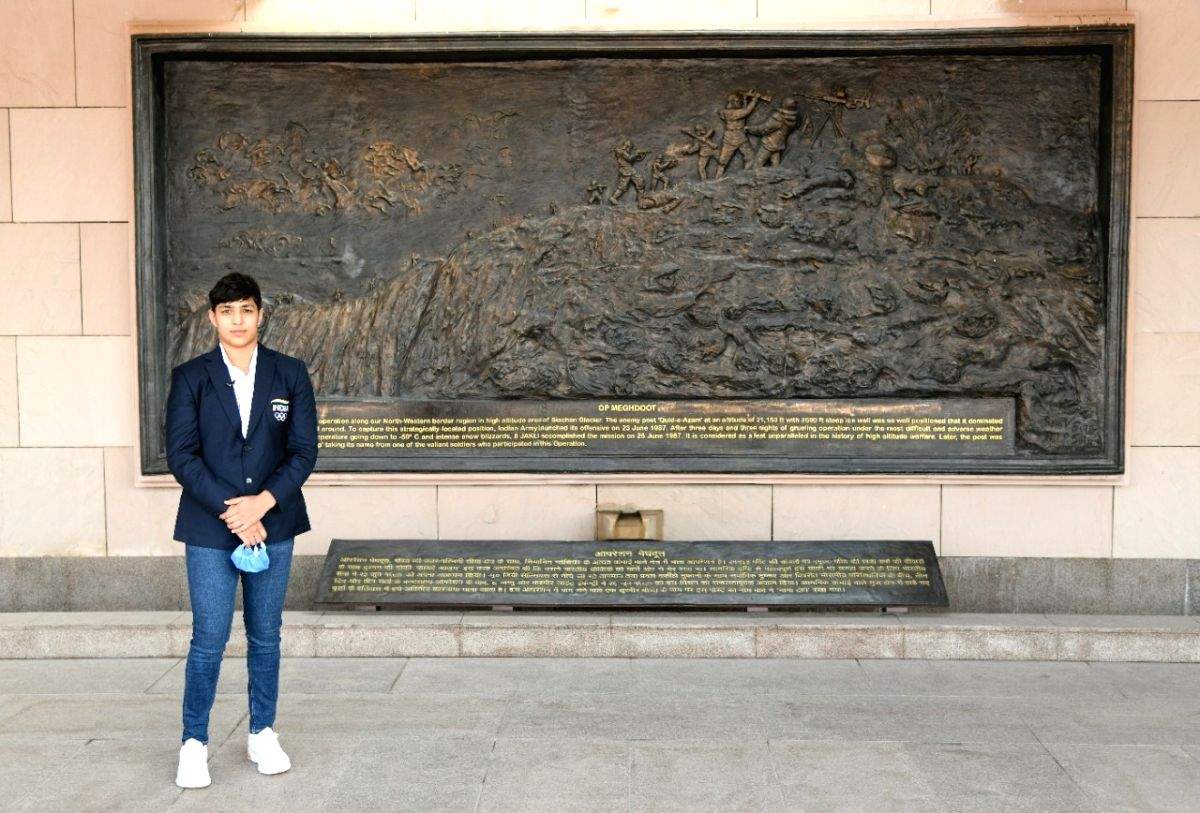 Every Indian should visit the National War Memorial, says wrestler Anshu Malik - Vimarsana News