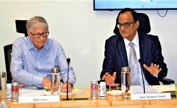 Exploring collaborations, Bill Gates meets Principal Scientific Advisor - Vimarsana News