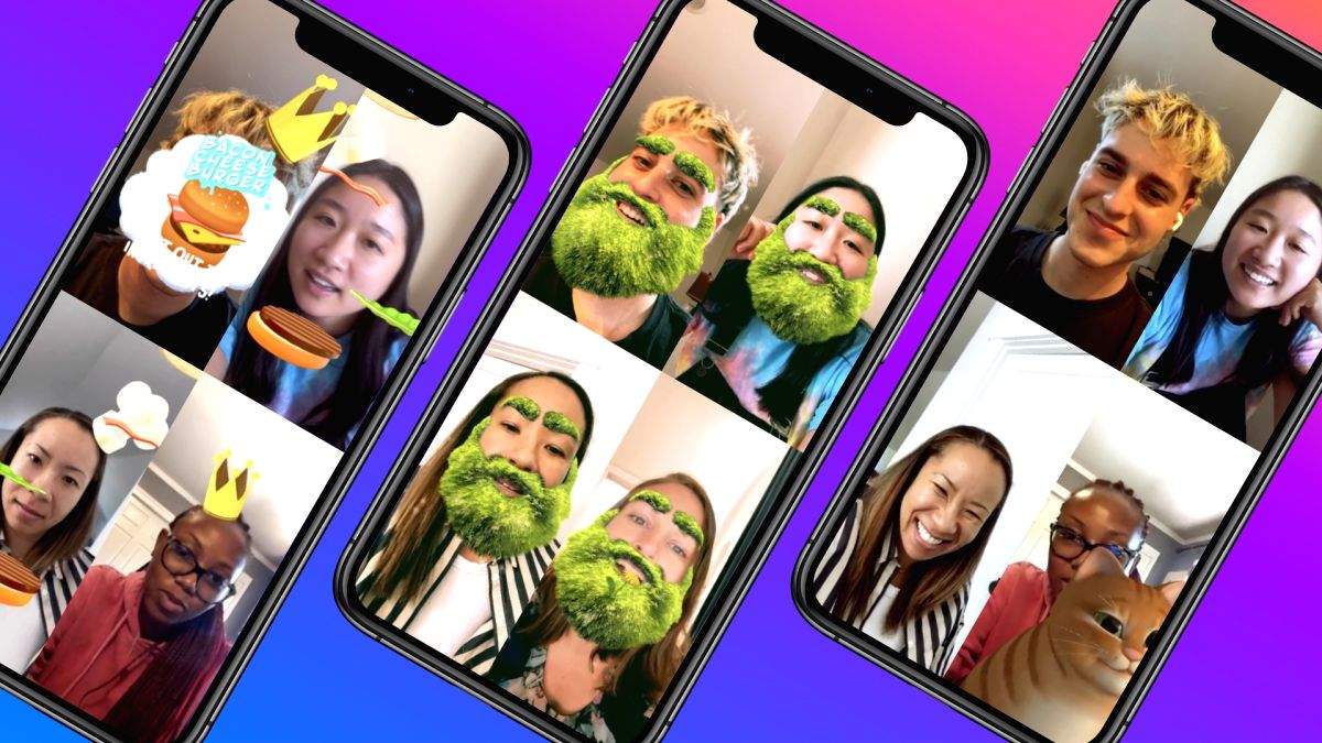 Facebook introduces AR experiences for group video calls on Messenger - Vimarsana News