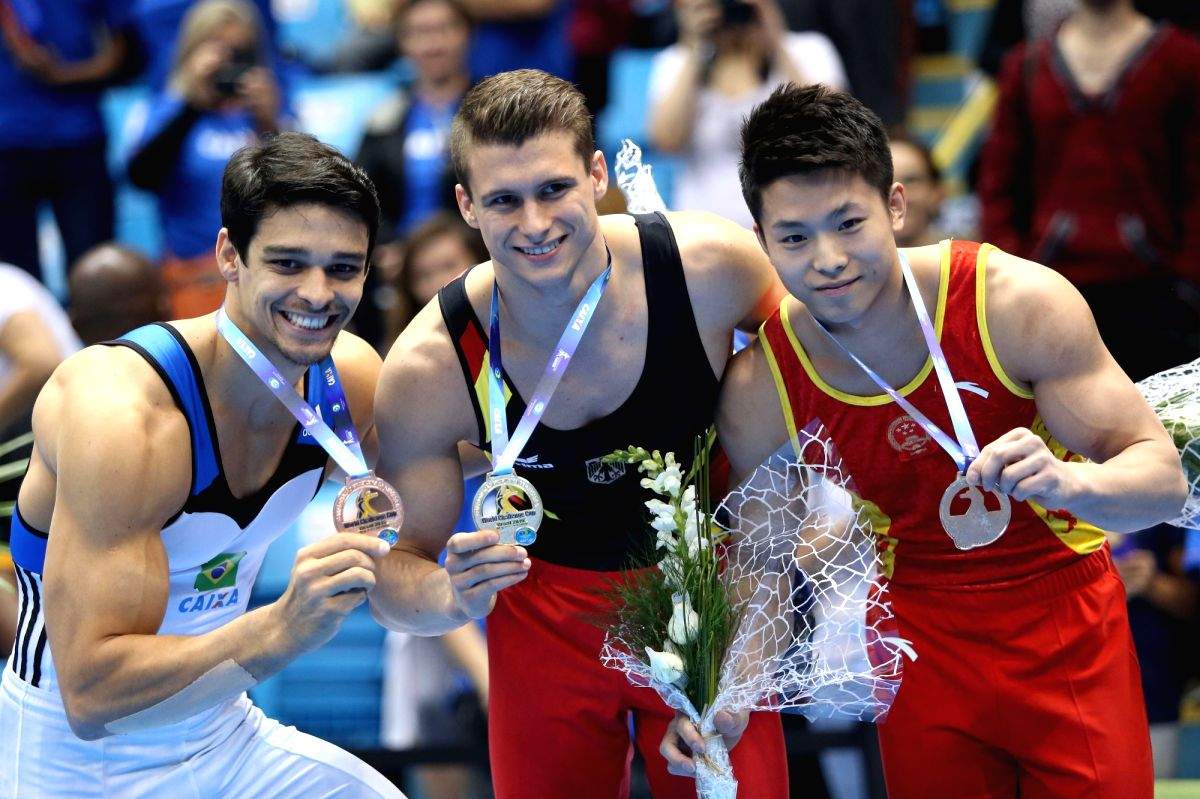 Familiar underwear helps Dauser win parallel bars at FIG Worlds - Vimarsana News