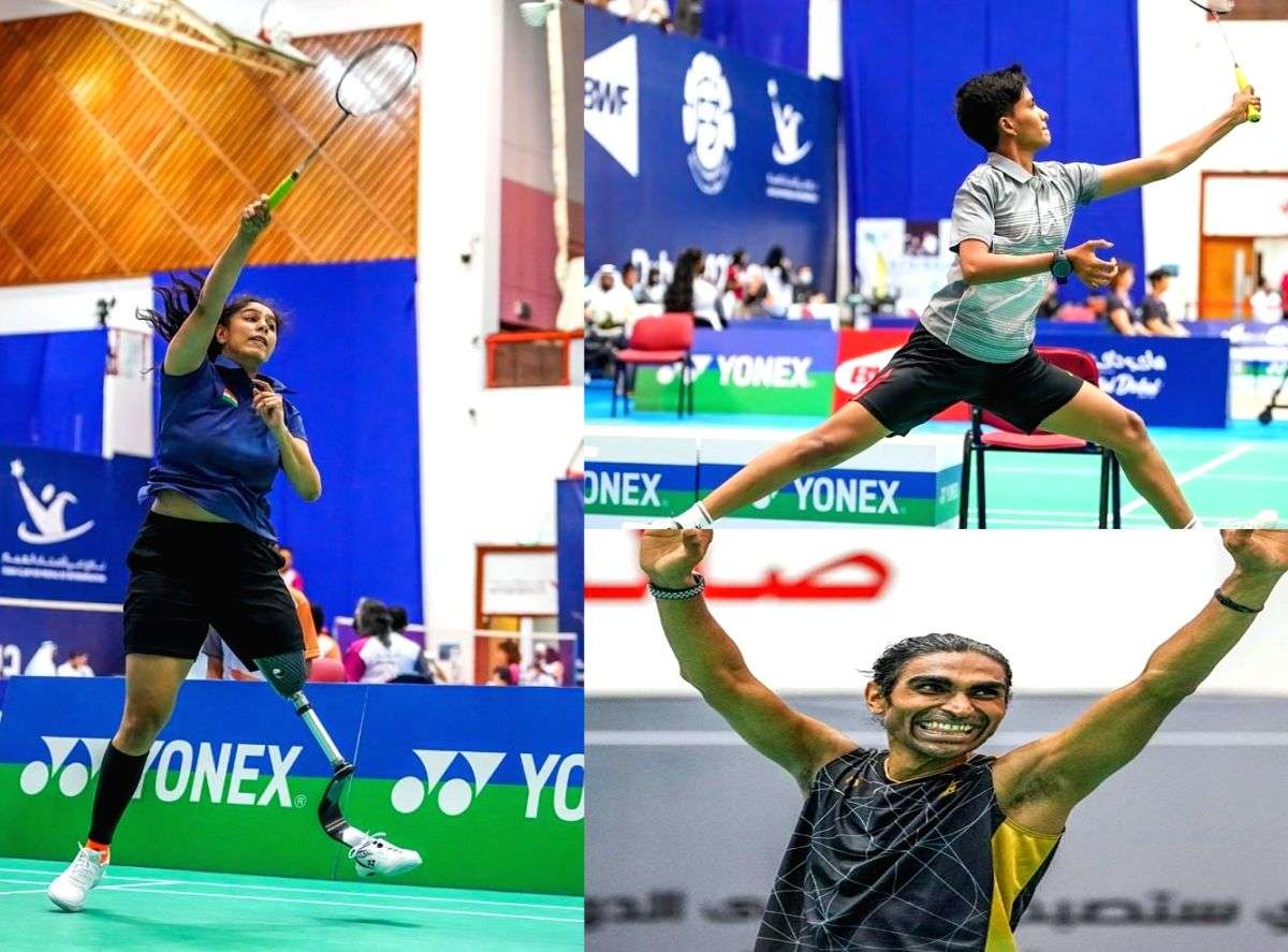 Fazza Dubai Para-badminton: Pramod Bhagat, Manasi Joshi, Manisha Ramadass crowned champions; India bag 17 medals - Vimarsana News