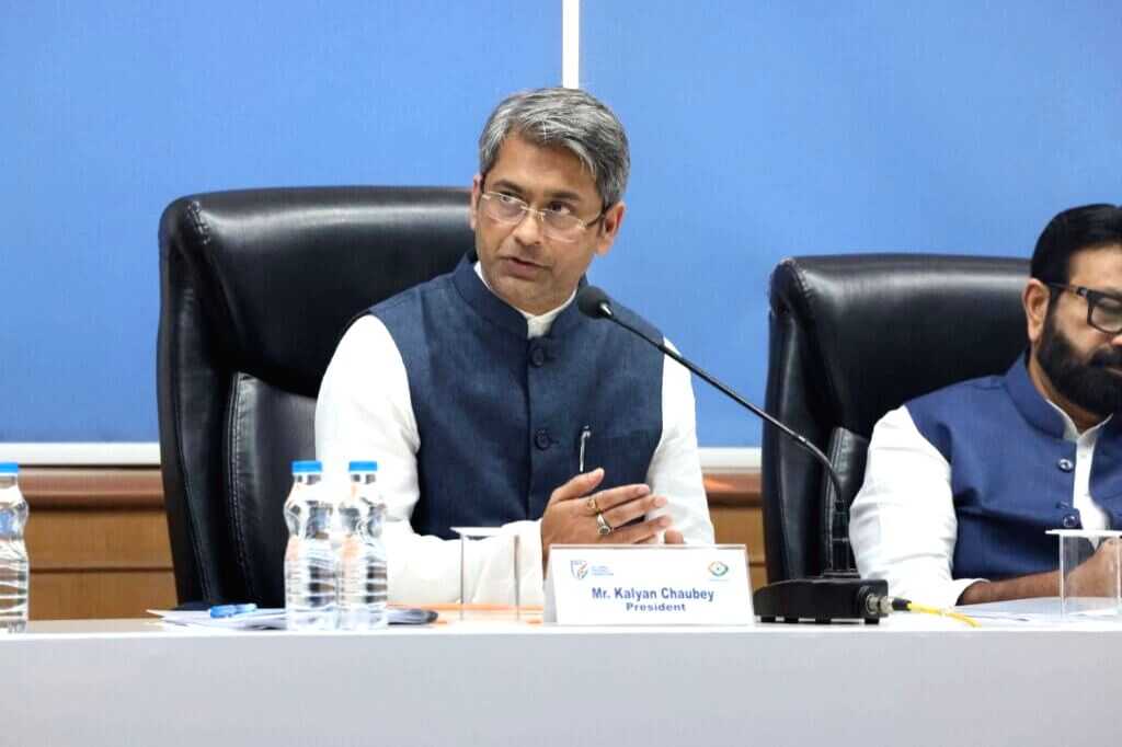 FIFA president to attend Santosh Trophy final, Kalyan Chaubey informs AIFF EC meeting - Vimarsana News