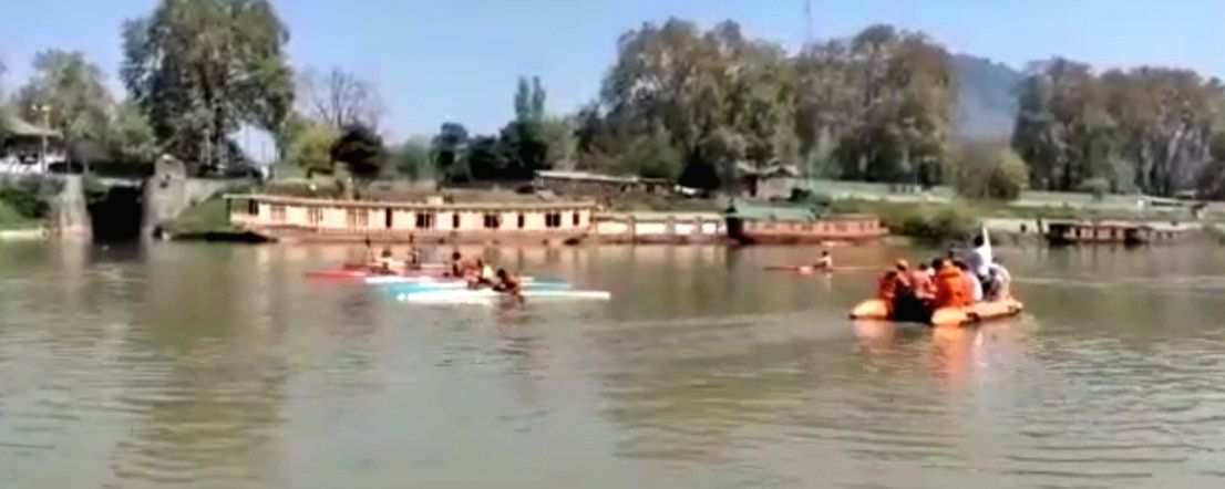 First ever Kayaking, Canoeing marathon starts in Jhelum river - Vimarsana News