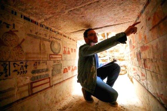 Five 4,000-year-old ancient tombs discovered in Egypt - Vimarsana News