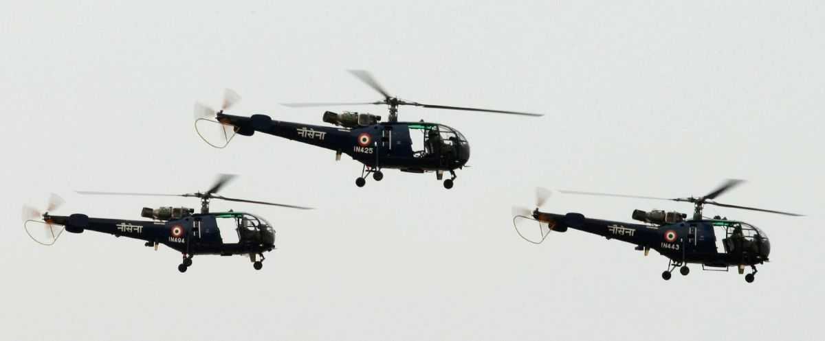 Chetak helicopter makes precautionary landing in Haryana - Vimarsana News
