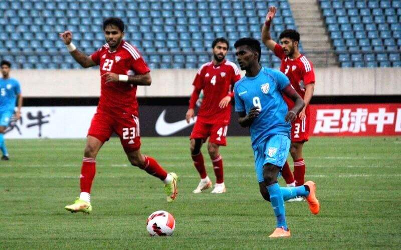 Football: India go down 0-3 to UAE in U-23 Asian Cup Qualifiers - Vimarsana News