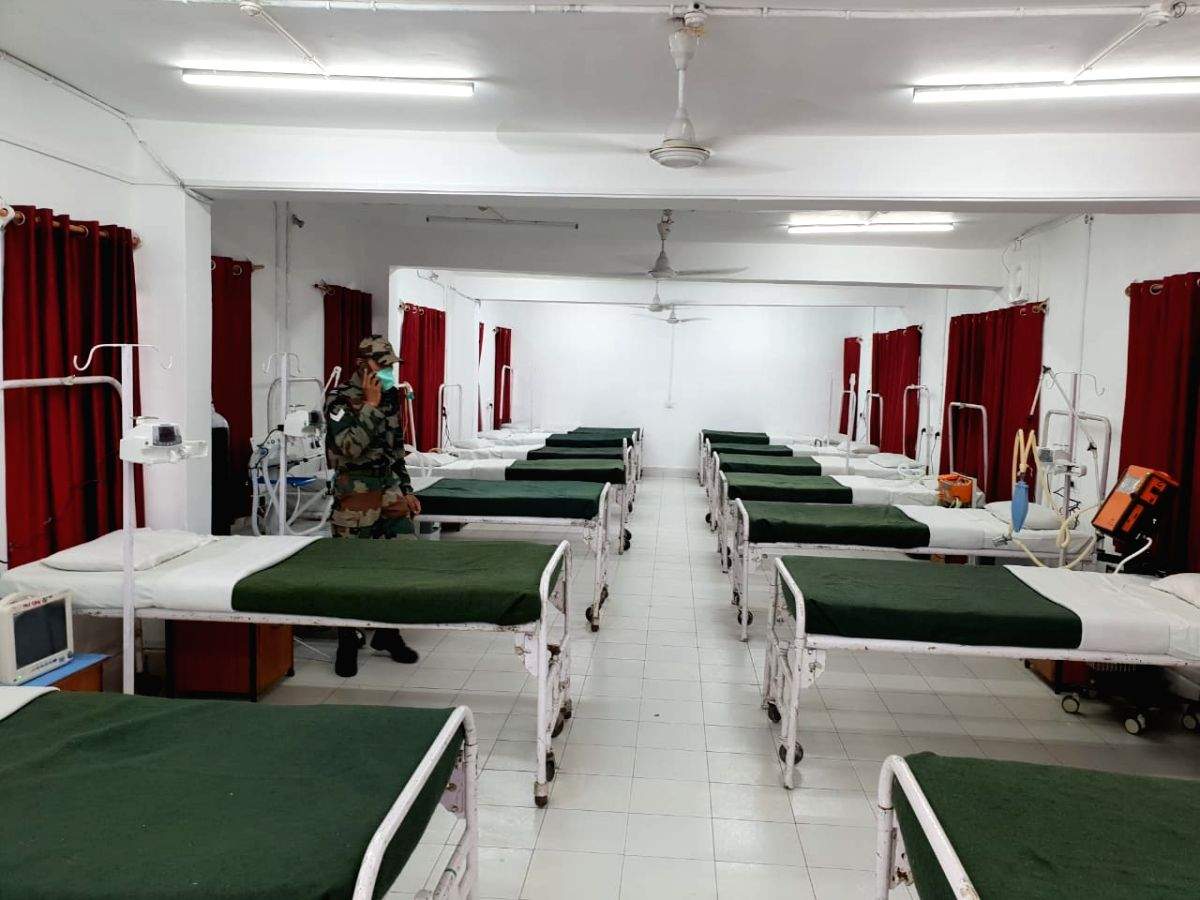50-bed Covid centre by army comes up in Kashmir - Vimarsana News