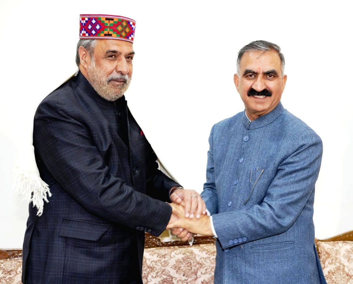 Ex-union minister Anand Sharma calls on Himachal CM - Vimarsana News