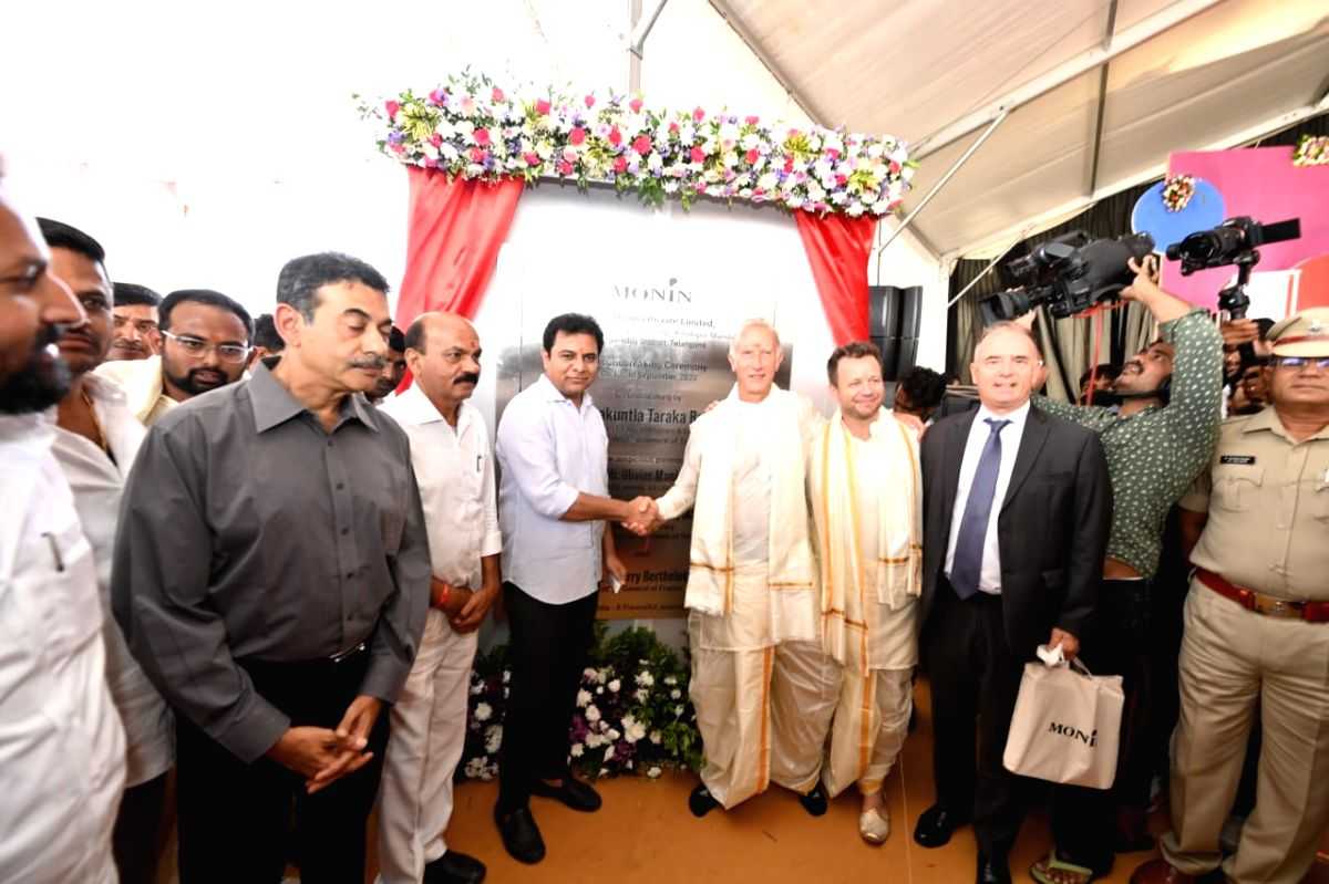 French firm Monin launches work on 1st India plant in T'gana - Vimarsana News